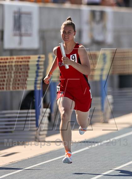 Thumbnail 3 in CIF State Track & Field Championships (4x100 Relay) photogallery.