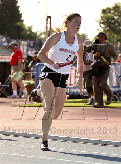 Thumbnail 1 in CIF State Track & Field Championships (4x100 Relay) photogallery.