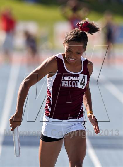 Thumbnail 3 in CIF State Track & Field Championships (4x100 Relay) photogallery.