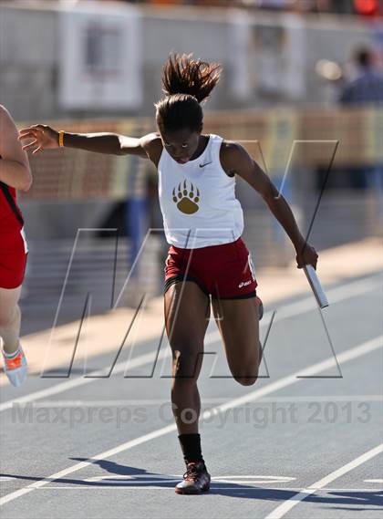 Thumbnail 2 in CIF State Track & Field Championships (4x100 Relay) photogallery.