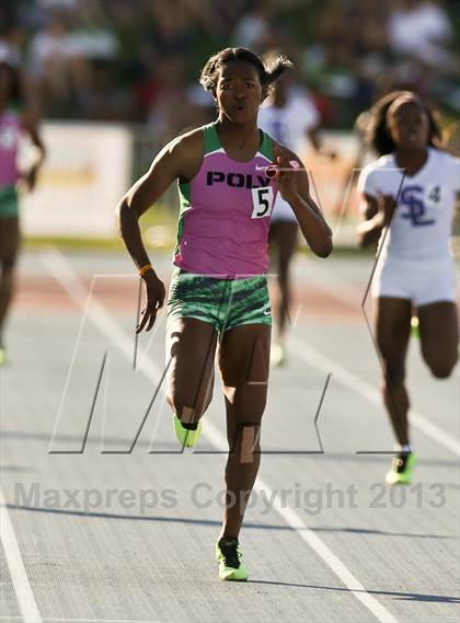 Thumbnail 3 in CIF State Track & Field Championships (4x100 Relay) photogallery.
