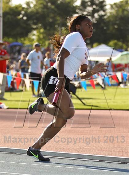 Thumbnail 1 in CIF State Track & Field Championships (4x100 Relay) photogallery.