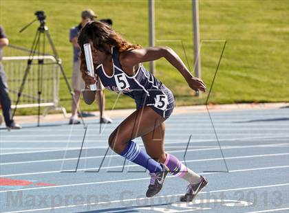 Thumbnail 2 in CIF State Track & Field Championships (4x100 Relay) photogallery.
