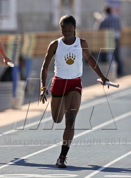 Thumbnail 1 in CIF State Track & Field Championships (4x100 Relay) photogallery.