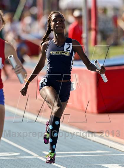 Thumbnail 1 in CIF State Track & Field Championships (4x100 Relay) photogallery.