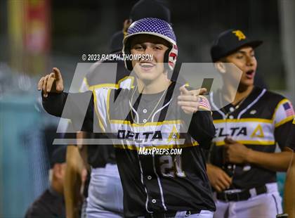 Thumbnail 1 in Delta vs. Pierce (@ Sutter Health Park) photogallery.