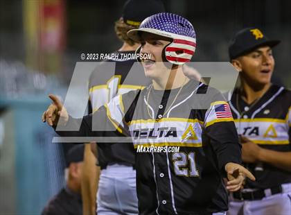 Thumbnail 2 in Delta vs. Pierce (@ Sutter Health Park) photogallery.