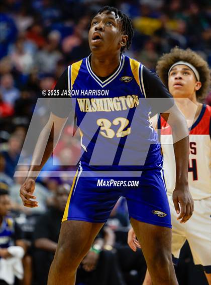 Thumbnail 3 in Kimball vs. Washington (UIL Basketball 4A D1 Final) photogallery.