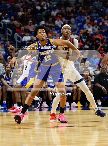 Thumbnail 1 in Kimball vs. Washington (UIL Basketball 4A D1 Final) photogallery.