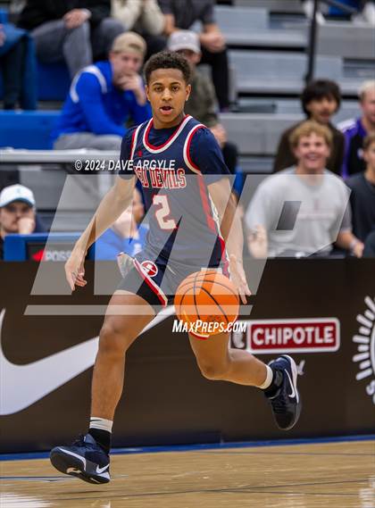 Thumbnail 3 in Springville vs. Montverde Academy (5 for the Fight National Hoopfest) photogallery.