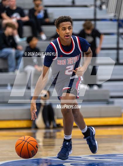 Thumbnail 3 in Springville vs. Montverde Academy (5 for the Fight National Hoopfest) photogallery.
