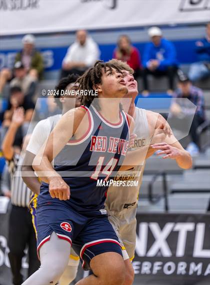 Thumbnail 2 in Springville vs. Montverde Academy (5 for the Fight National Hoopfest) photogallery.