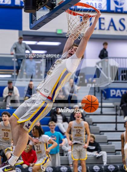 Thumbnail 1 in Springville vs. Montverde Academy (5 for the Fight National Hoopfest) photogallery.