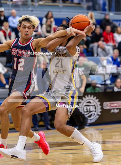 Thumbnail 3 in Springville vs. Montverde Academy (5 for the Fight National Hoopfest) photogallery.