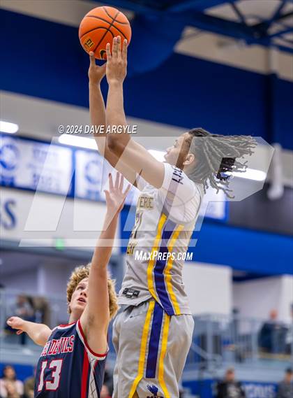 Thumbnail 3 in Springville vs. Montverde Academy (5 for the Fight National Hoopfest) photogallery.