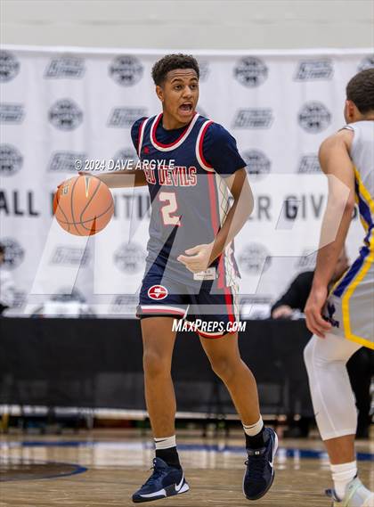 Thumbnail 1 in Springville vs. Montverde Academy (5 for the Fight National Hoopfest) photogallery.