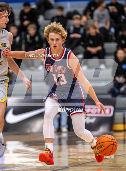 Thumbnail 1 in Springville vs. Montverde Academy (5 for the Fight National Hoopfest) photogallery.