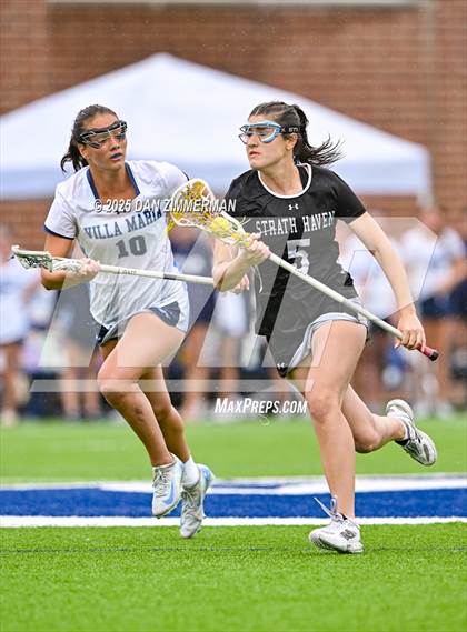 Thumbnail 2 in Villa Maria Academy vs. Strath Haven (PIAA 2A Final) photogallery.