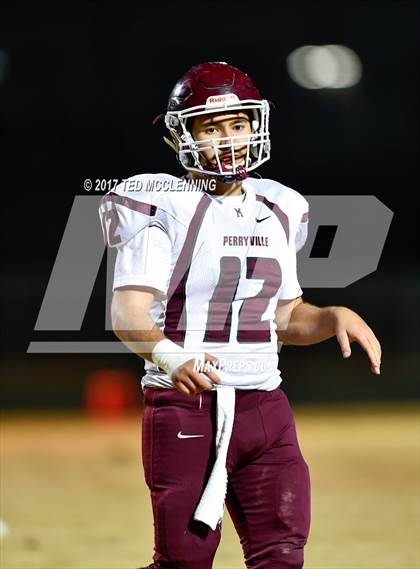 Thumbnail 2 in Melbourne vs. Perryville  (AAA 3A 1st Round Playoff) photogallery.
