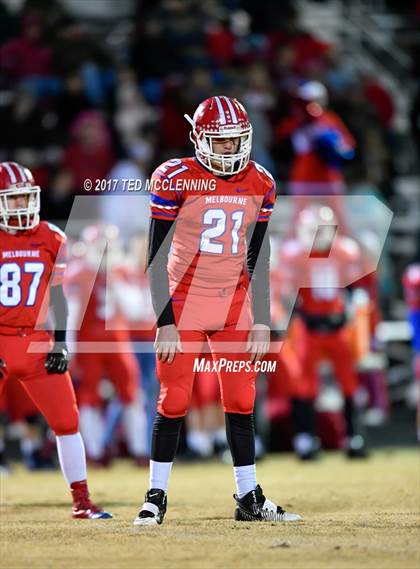 Thumbnail 1 in Melbourne vs. Perryville  (AAA 3A 1st Round Playoff) photogallery.