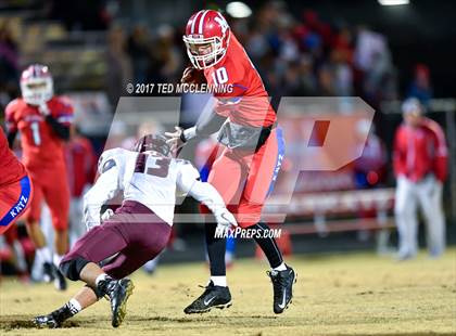 Thumbnail 2 in Melbourne vs. Perryville  (AAA 3A 1st Round Playoff) photogallery.