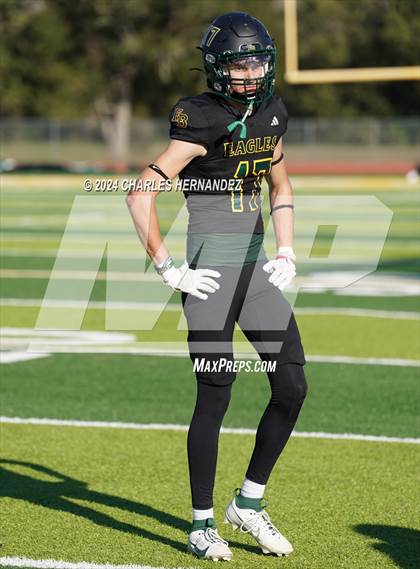 Thumbnail 2 in The Woodlands Christian Academy vs Fort Bend Christian Academy (TAPPS Division II Quarterfinal Playoff) photogallery.