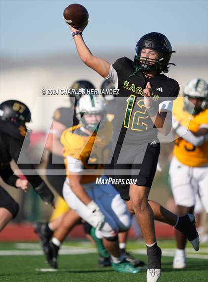 Thumbnail 3 in The Woodlands Christian Academy vs Fort Bend Christian Academy (TAPPS Division II Quarterfinal Playoff) photogallery.