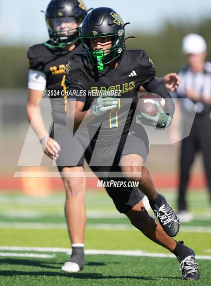 Thumbnail 3 in The Woodlands Christian Academy vs Fort Bend Christian Academy (TAPPS Division II Quarterfinal Playoff) photogallery.