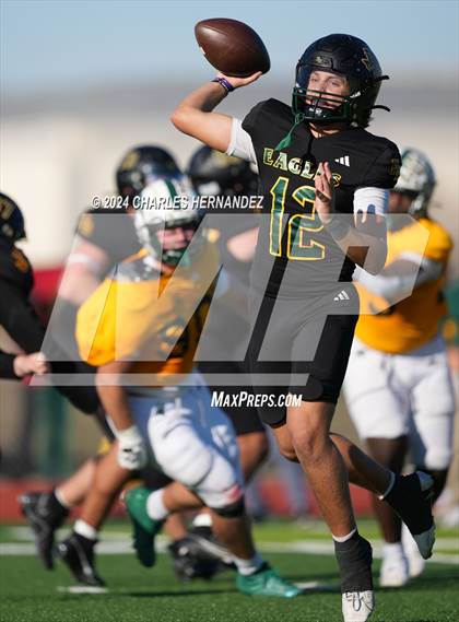 Thumbnail 2 in The Woodlands Christian Academy vs Fort Bend Christian Academy (TAPPS Division II Quarterfinal Playoff) photogallery.
