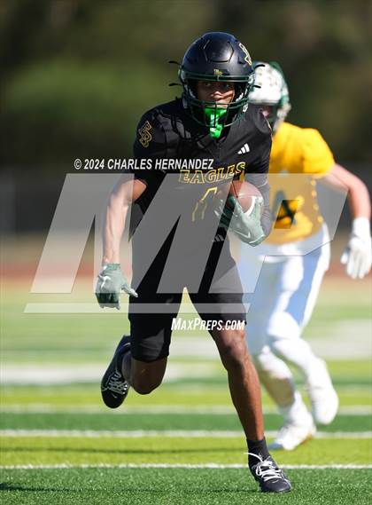 Thumbnail 3 in The Woodlands Christian Academy vs Fort Bend Christian Academy (TAPPS Division II Quarterfinal Playoff) photogallery.