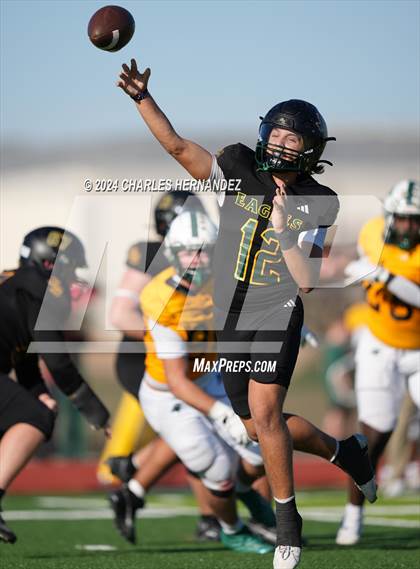 Thumbnail 1 in The Woodlands Christian Academy vs Fort Bend Christian Academy (TAPPS Division II Quarterfinal Playoff) photogallery.