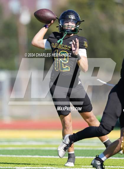 Thumbnail 2 in The Woodlands Christian Academy vs Fort Bend Christian Academy (TAPPS Division II Quarterfinal Playoff) photogallery.