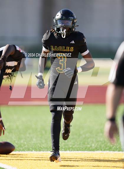Thumbnail 3 in The Woodlands Christian Academy vs Fort Bend Christian Academy (TAPPS Division II Quarterfinal Playoff) photogallery.