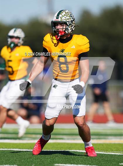 Thumbnail 2 in The Woodlands Christian Academy vs Fort Bend Christian Academy (TAPPS Division II Quarterfinal Playoff) photogallery.
