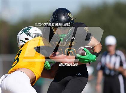 Thumbnail 3 in The Woodlands Christian Academy vs Fort Bend Christian Academy (TAPPS Division II Quarterfinal Playoff) photogallery.