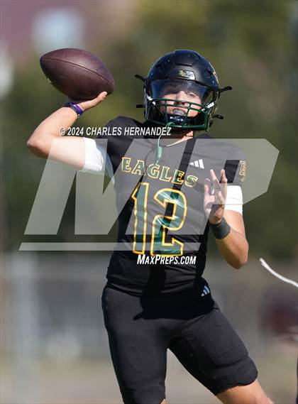 Thumbnail 3 in The Woodlands Christian Academy vs Fort Bend Christian Academy (TAPPS Division II Quarterfinal Playoff) photogallery.