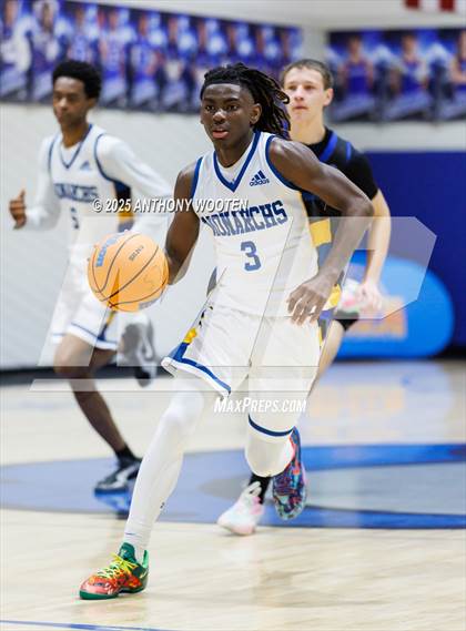 Thumbnail 1 in Bethesda Christian Academy vs. New Life Christian Academy (Dreamville Showcase) photogallery.