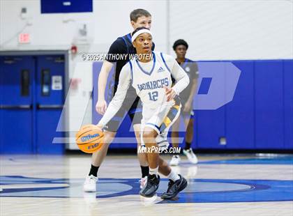 Thumbnail 1 in Bethesda Christian Academy vs. New Life Christian Academy (Dreamville Showcase) photogallery.