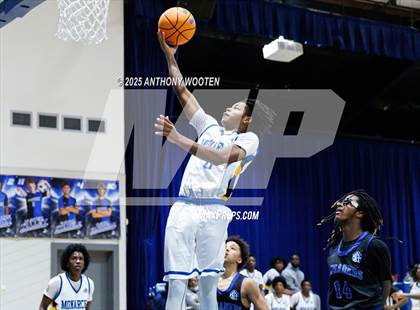 Thumbnail 2 in Bethesda Christian Academy vs. New Life Christian Academy (Dreamville Showcase) photogallery.