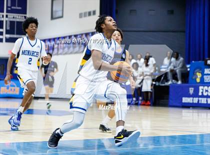 Thumbnail 2 in Bethesda Christian Academy vs. New Life Christian Academy (Dreamville Showcase) photogallery.