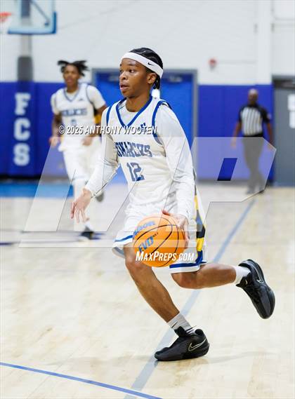 Thumbnail 2 in Bethesda Christian Academy vs. New Life Christian Academy (Dreamville Showcase) photogallery.