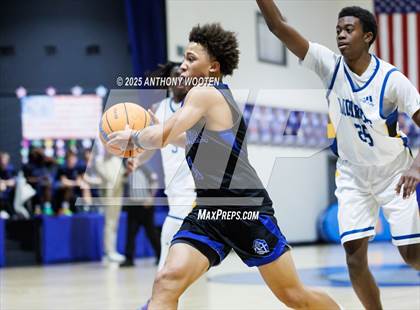 Thumbnail 1 in Bethesda Christian Academy vs. New Life Christian Academy (Dreamville Showcase) photogallery.