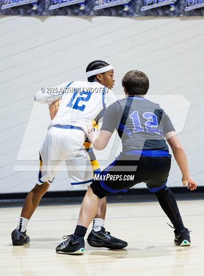 Thumbnail 1 in Bethesda Christian Academy vs. New Life Christian Academy (Dreamville Showcase) photogallery.