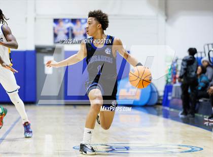Thumbnail 3 in Bethesda Christian Academy vs. New Life Christian Academy (Dreamville Showcase) photogallery.