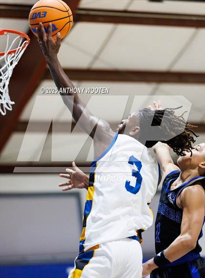 Thumbnail 2 in Bethesda Christian Academy vs. New Life Christian Academy (Dreamville Showcase) photogallery.