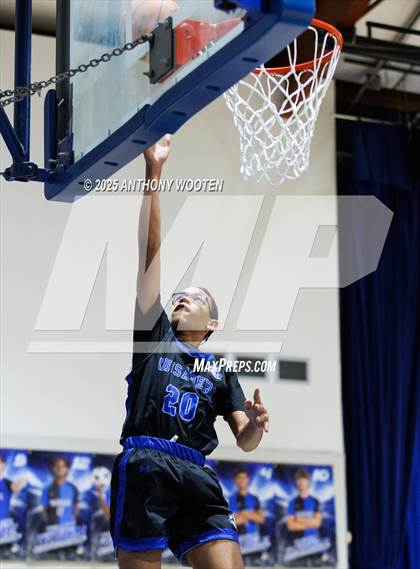 Thumbnail 1 in Bethesda Christian Academy vs. New Life Christian Academy (Dreamville Showcase) photogallery.