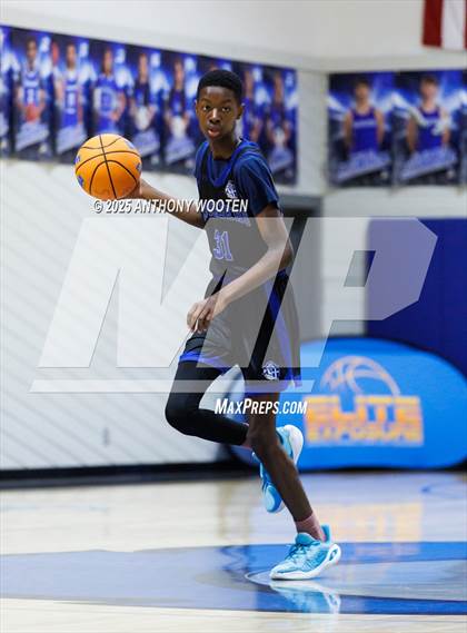 Thumbnail 1 in Bethesda Christian Academy vs. New Life Christian Academy (Dreamville Showcase) photogallery.