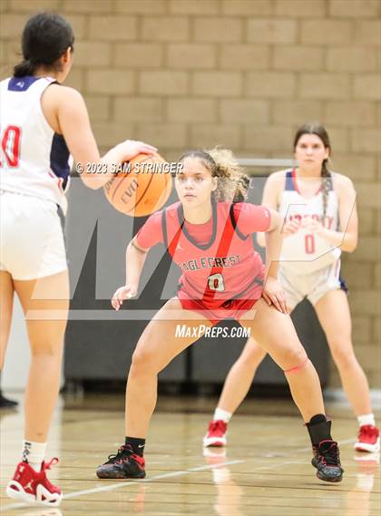 Thumbnail 2 in Liberty vs. Eaglecrest (Nike Central Valley Showdown) photogallery.