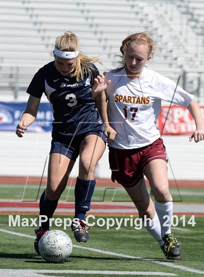 Thumbnail 3 in La Canada vs. St. Margaret's (CIF SS D5 Final) photogallery.
