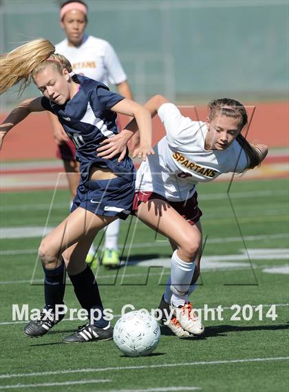 Thumbnail 2 in La Canada vs. St. Margaret's (CIF SS D5 Final) photogallery.